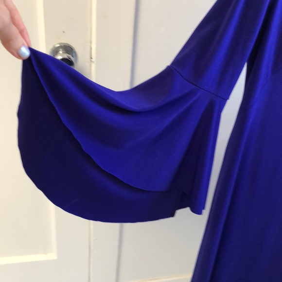 REDUCED!!! LAUREN Blue-Purple Dress - Picture 3 of 5